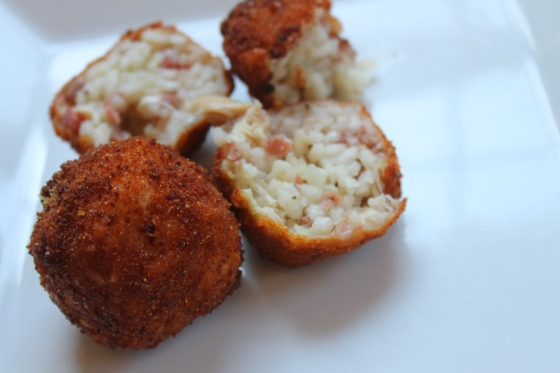 After-Christmas Risotto Balls